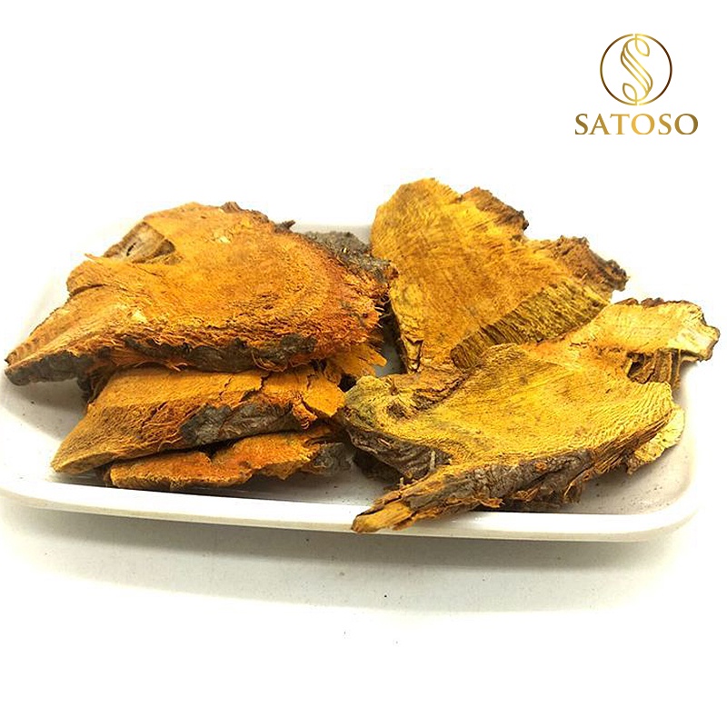 Đại hoàng khô SATOSO 1kg thượng hạng tác dụng thanh tràng, thông tiện, trục ứ thông kinh SA111