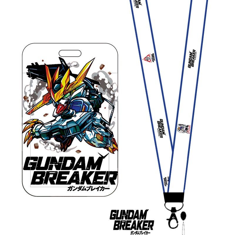 Dây Đeo Điện Thoại / Thẻ ID / Thẻ ID Họa Tiết Hoạt Hình GUNDAM Dễ Thương
