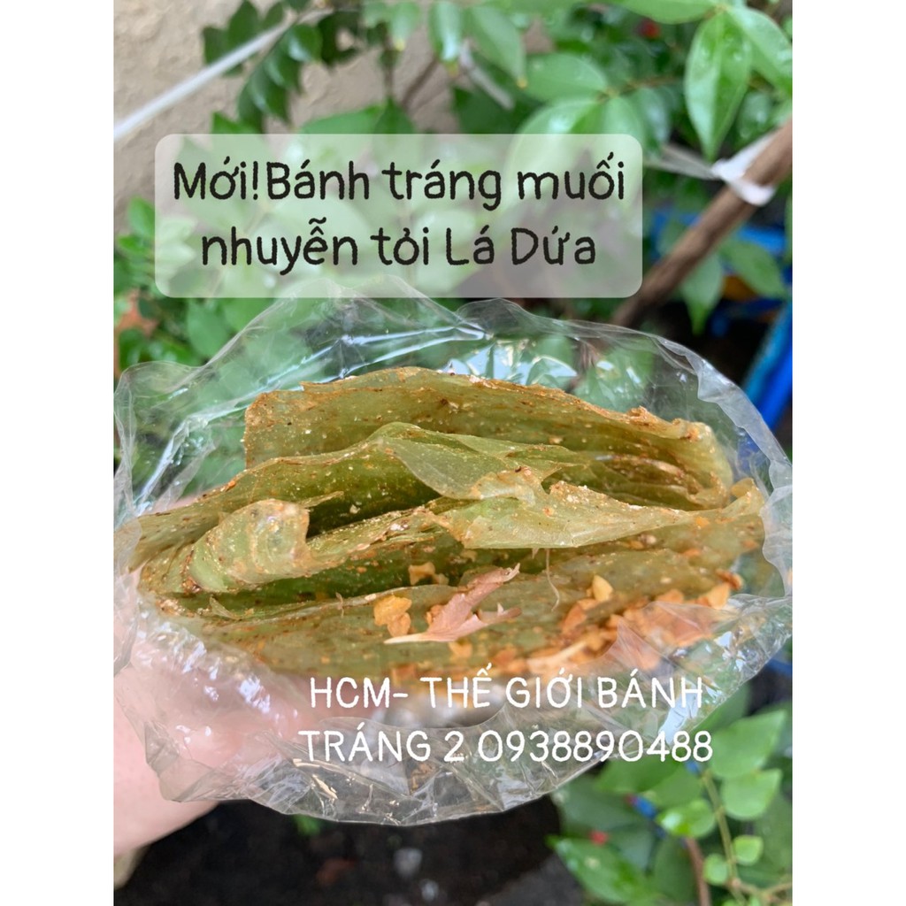 co video -Bánh tráng muối nhuyễn tỏi xike LÁ DỨA chính gốc Tây Ninh | BigBuy360 - bigbuy360.vn