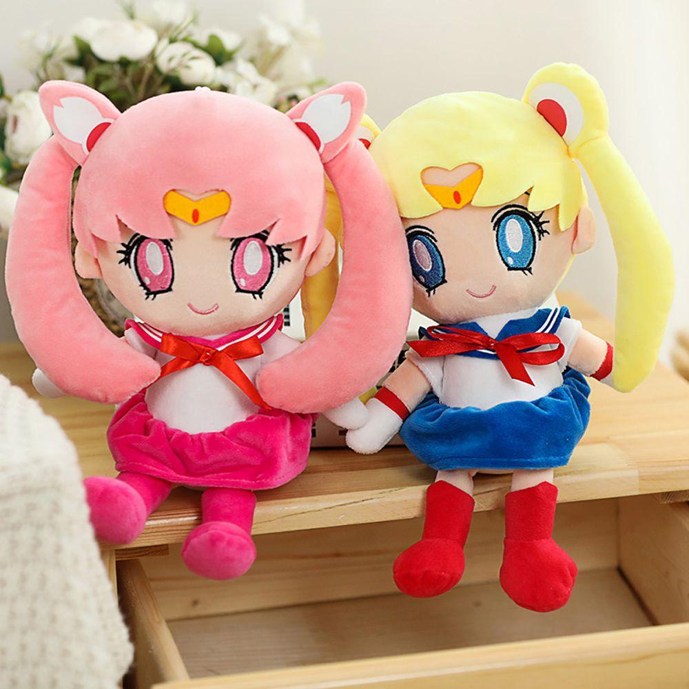 ANEMONE Sailor Moon Thú Nhồi Bông Hình Thủy Thủ Mặt Trăng Đáng Yêu 25 / 40 / 60CM