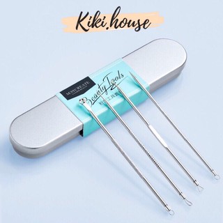 Một bộ 4 cây nặn mụn chuyên nghiệp Maycreate