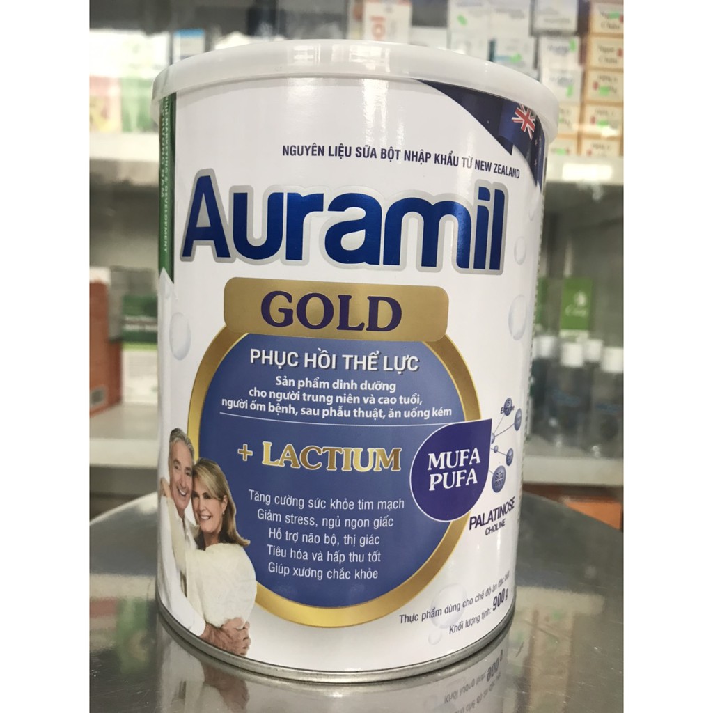 Sữa bột Auramil Gold phục hồi thể lực