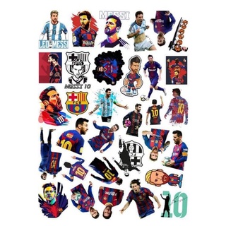 10-50 hình dán Stickers Lionel Messi Decal