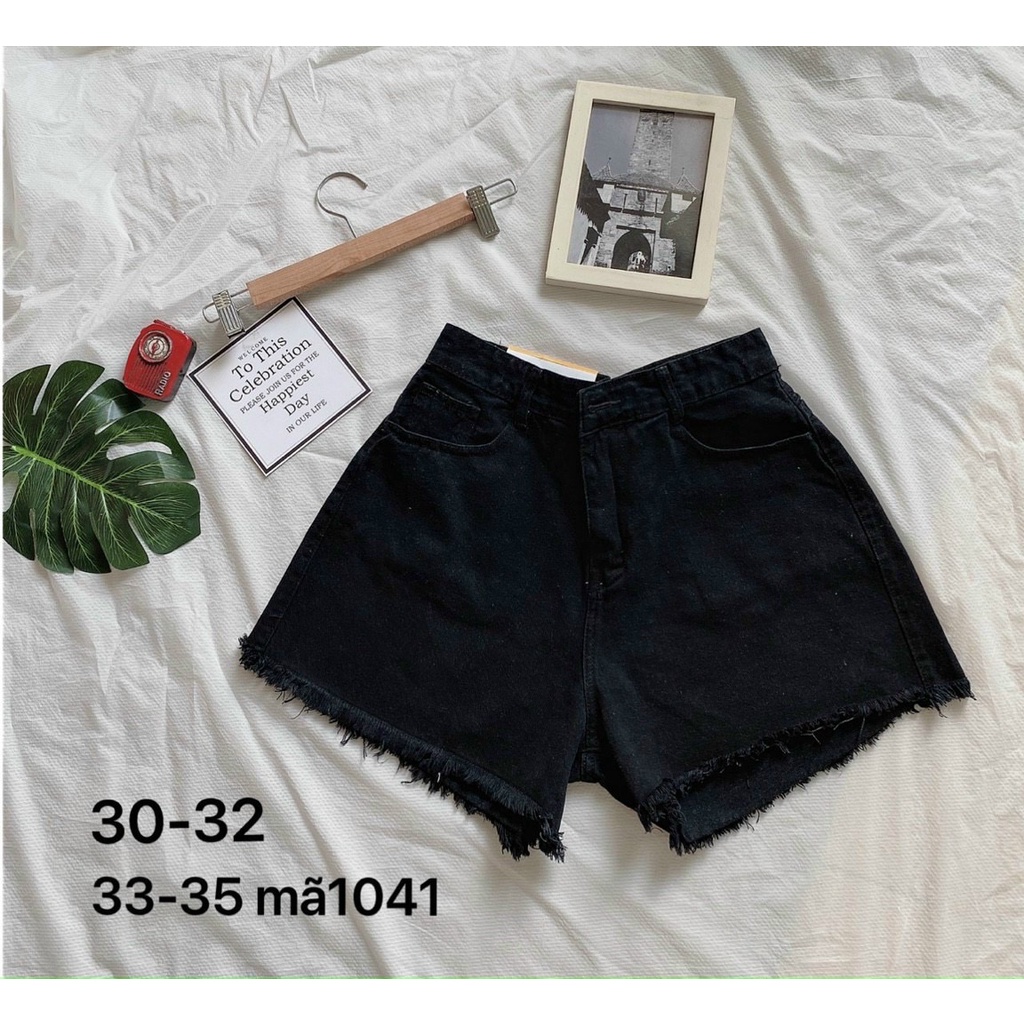 Quần đùi jeans trắng Big size vải VNXK QJ1053