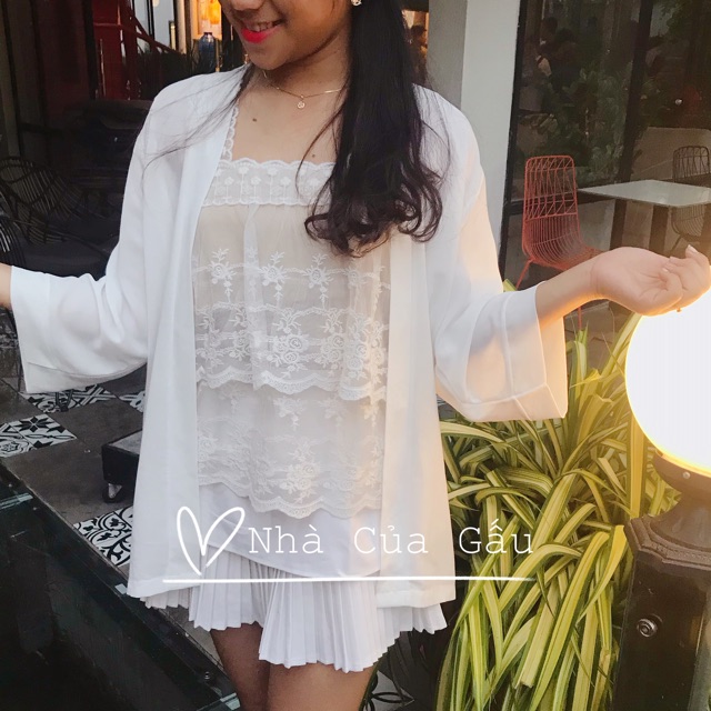 [ẢNH GẤU CHỤP] Khoác kimono trơn best seller | BigBuy360 - bigbuy360.vn