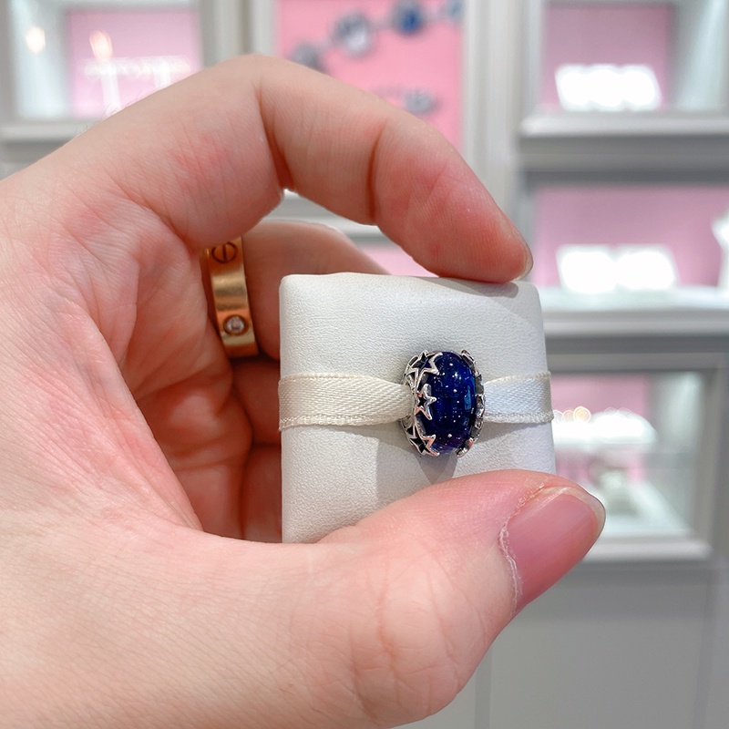 Hạt thủy tinh Blue Star Murano cho Vòng đeo tay tự làm