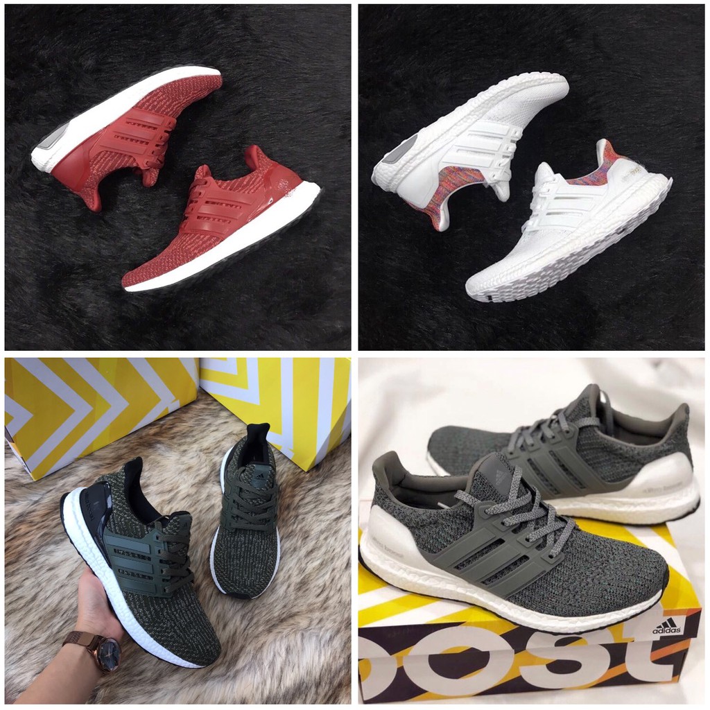 Giày 4.0 Ultra Boost bốn màu nam nữ