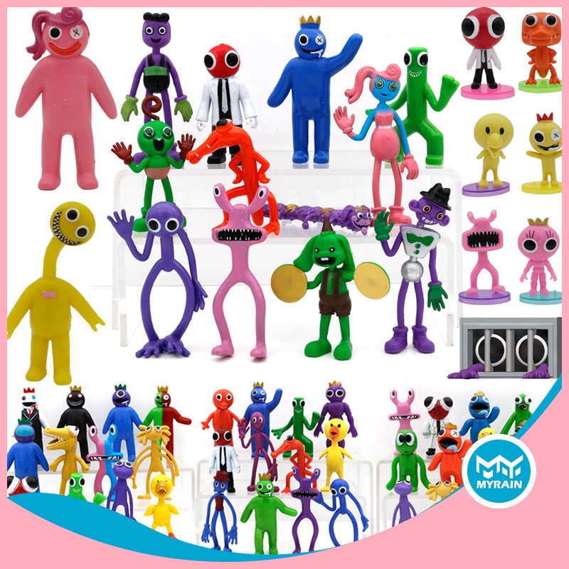 Set 12 Mô Hình Đồ Chơi Nhân Vật Roblox Mini Trang Trí Bánh Kem