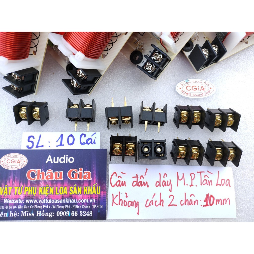 Cầu đấu dây mạch phân tần 10 cái - Audio Châu Gia