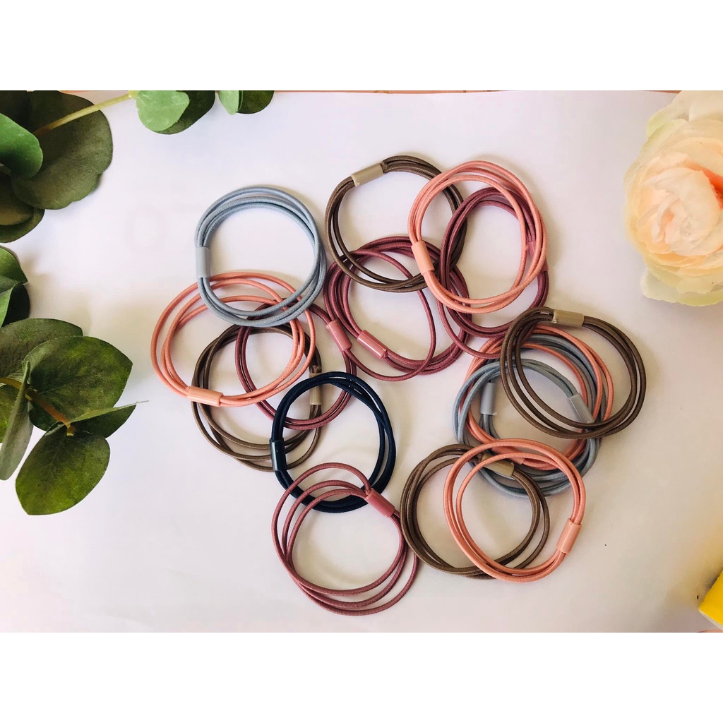 Dây buộc tóc basic 3 sợi