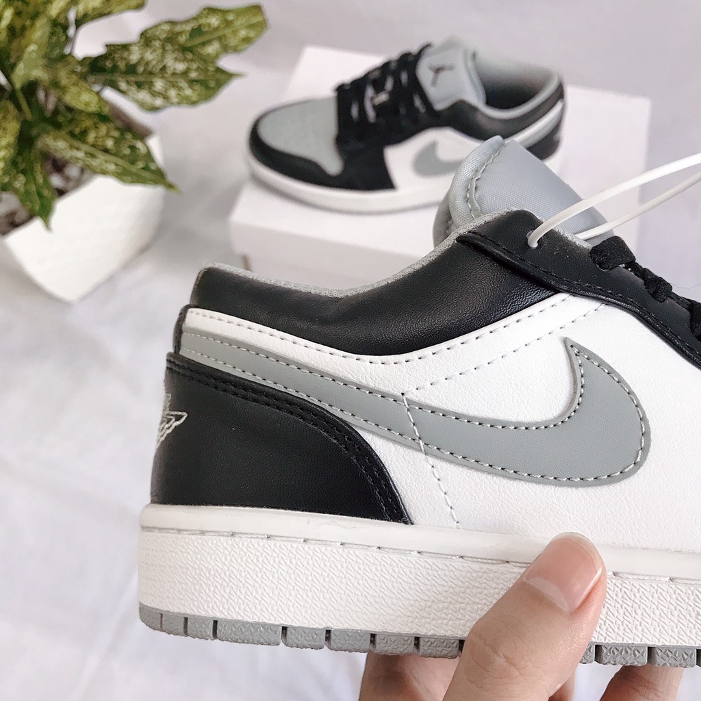 Giày Jordan Cổ Thấp, Giày JD Ghi Đen Xám Hàng Cao Câp Full Box + Bill | BigBuy360 - bigbuy360.vn