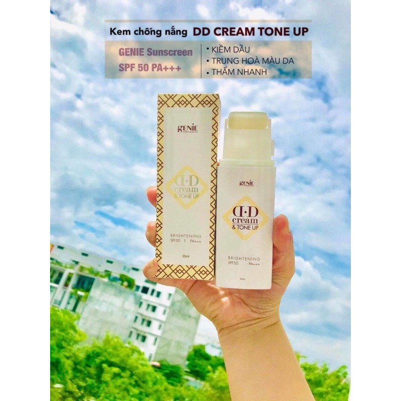 DD Cream Tone up Genie Hàn Quốc