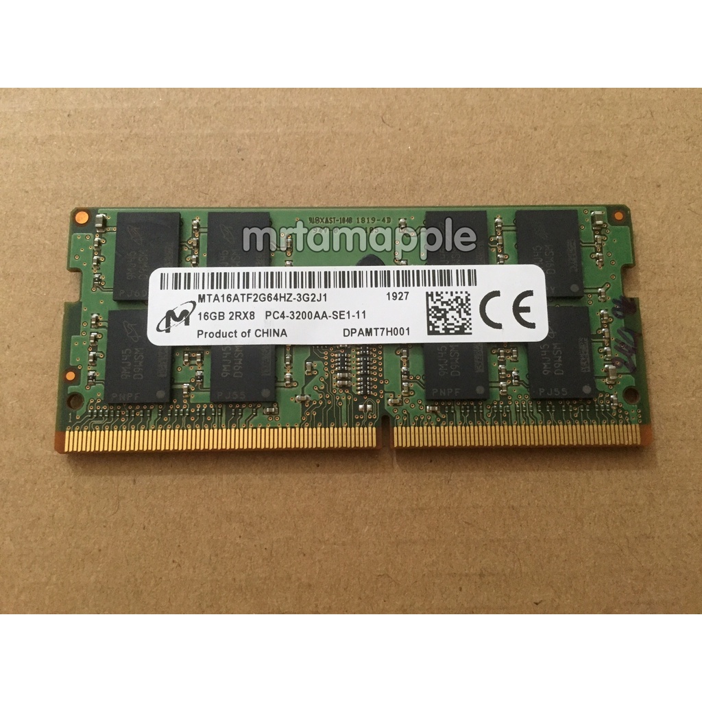 RAM LAPTOP DDR4 BUS 3200  dung lượng 8GB, 16GB zin tháo máy chính hãng