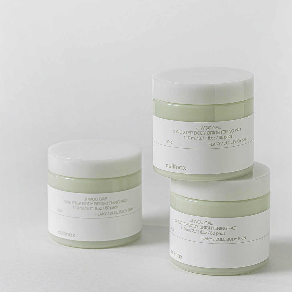 Bông Tẩy Tế Bào Chết Body CELIMAX nâng tone da trong 1 bước One Step Body Brightening Pad 110ml / 60Pcs