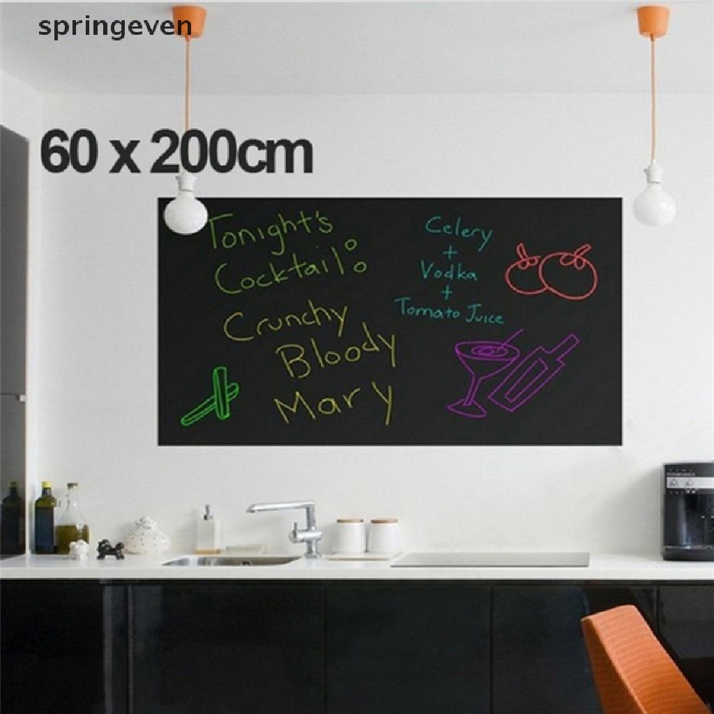 Decal dán tường Dạng Bảng Đen 200X60cm