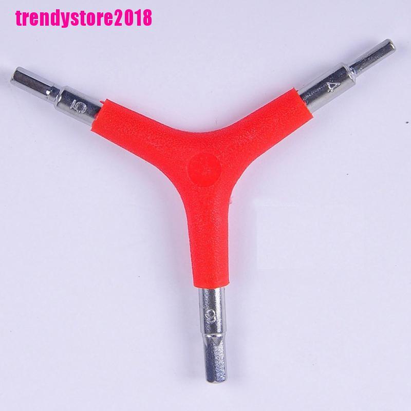 Cờ Lê 3 Chiều 4mm 5mm 6mm Sửa Chữa Xe Đạp