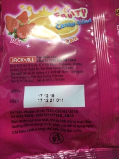 Kẹo Dynamite chews fruit 125g