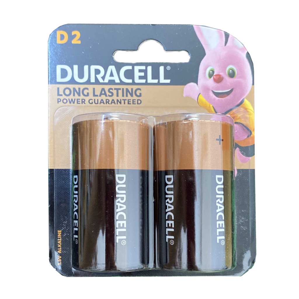 Pin đại D 1.5v Alkaline Duracell MN1300 LR20 D2 - Vỉ 2viên