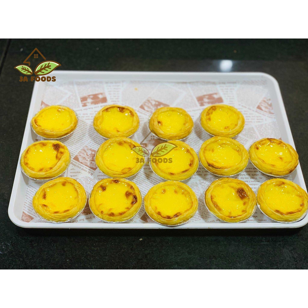 Combo 40 Bánh Tart Trứng  + Hộp Kem Trứng, Nhập Khẩu Thơm Ngon, Tiện Dụng, Cam Kết Ngon Mê Ly