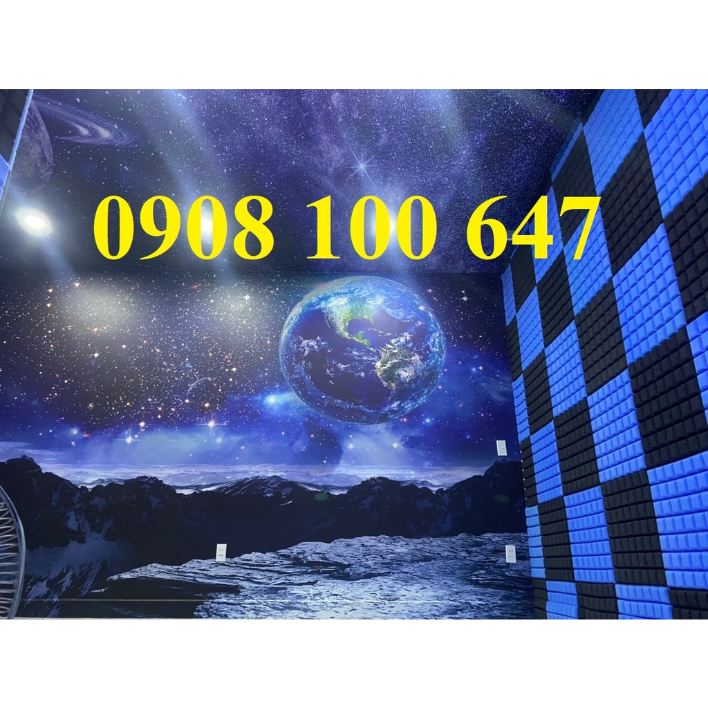 Mút Cách Âm Dán Tường Có Sẵn Keo + Chống Rung + Hàng Loại 1 Mẫu vuông mini