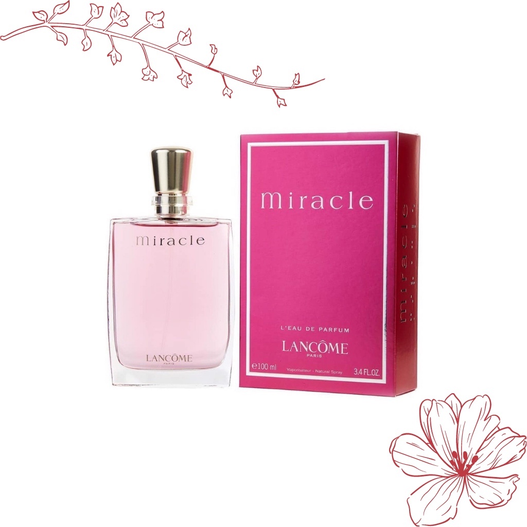 Nước hoa chính hãng Lancome Miracle Test 5ml/10ml/20ml -HuyenPerfumes -HuyenPerfumes