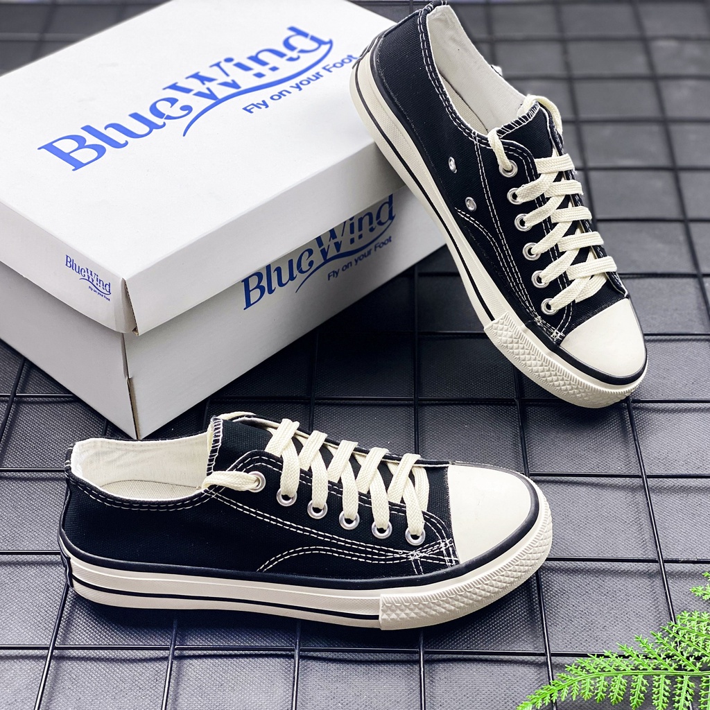 Giày Sneaker Vải Canvas Nữ BLUEWIND 68785