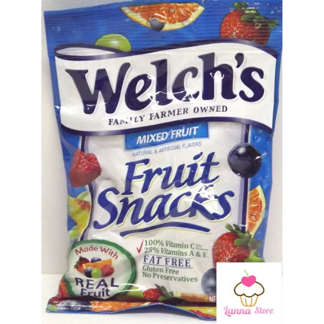 Kẹo dẻo Welchs MỸ gói nhỏ 25.5 gram