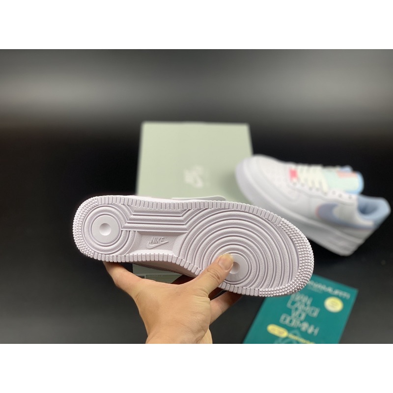 Giày thể thao nữ AF 2 màu xanh hồng  - A20