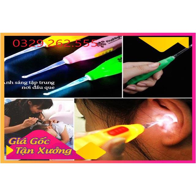 (Sale Khủng)  Dụng cụ lấy ráy tai có đèn