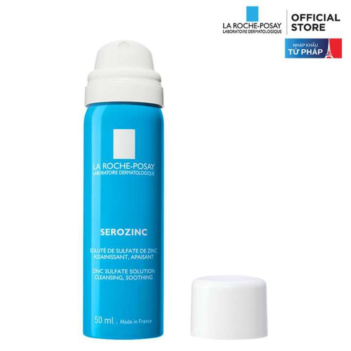 Xịt khoáng giúp làm sạch và dịu da La Roche Posay Serozinc 50ML