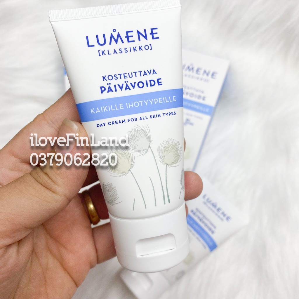 Kem Dưỡng Da Ban Ngày Phần Lan Giúp Da Tươi Trẻ Khỏa Mạnh Lumene cho da thường 50ml (có bill)