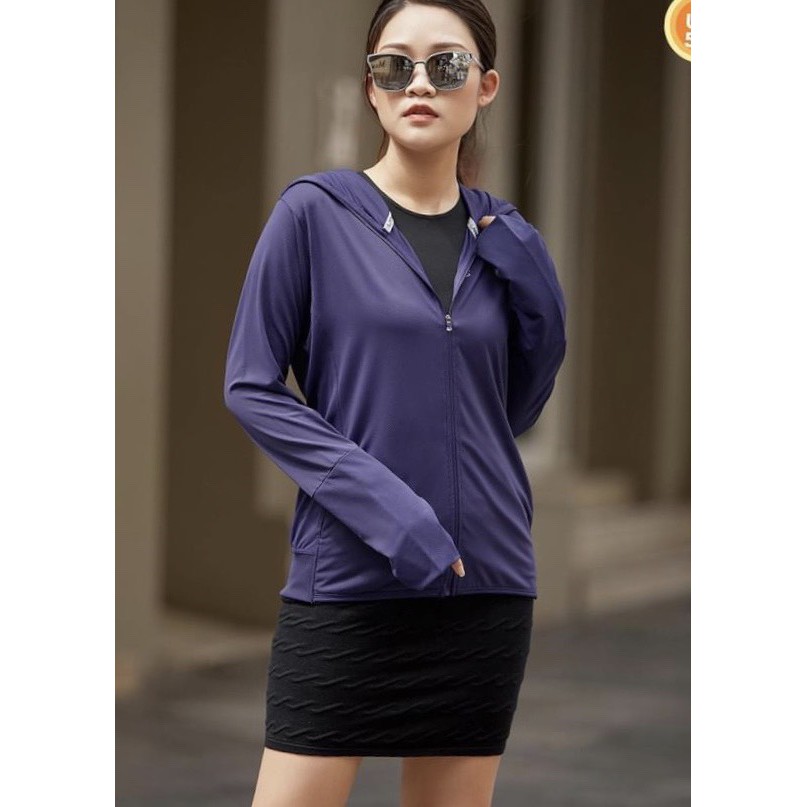 áo chống nắng nữ gấu nhỏ chất thông hơi khử khuẩn
