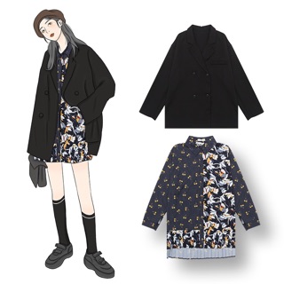 [ ORDER ] Set váy áo ulzzang có tách lẻ