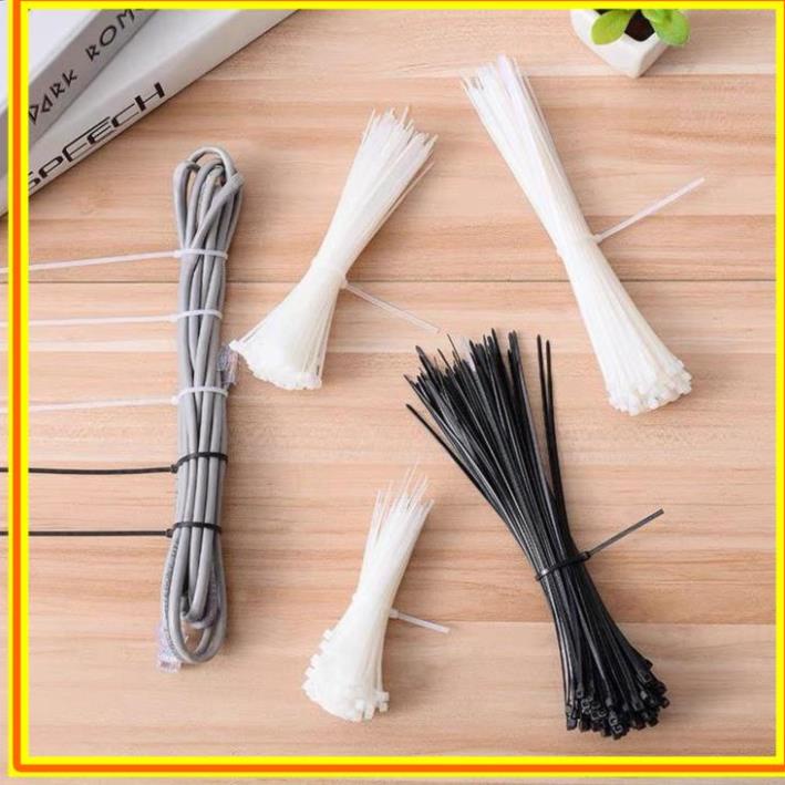 100 Sợi Dây Rút Nhựa Kích Thước 150mm - K36