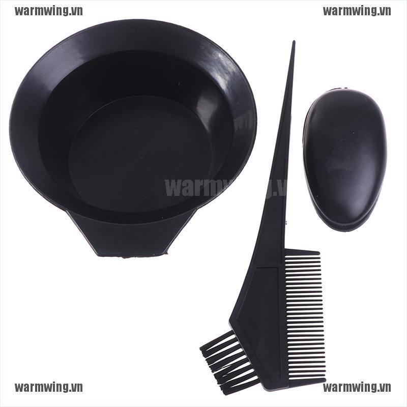Bộ 8 Dụng Cụ Tô Nhuộm Tóc Gồm Bát + Găng Tay + Lược + Tô Đựng Thuốc Nhuộm Tóc Tiện
