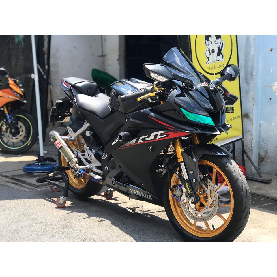 CỔ PÔ TITAN bầu hơi R15V3 , MT15 , FZ155 , XSR155