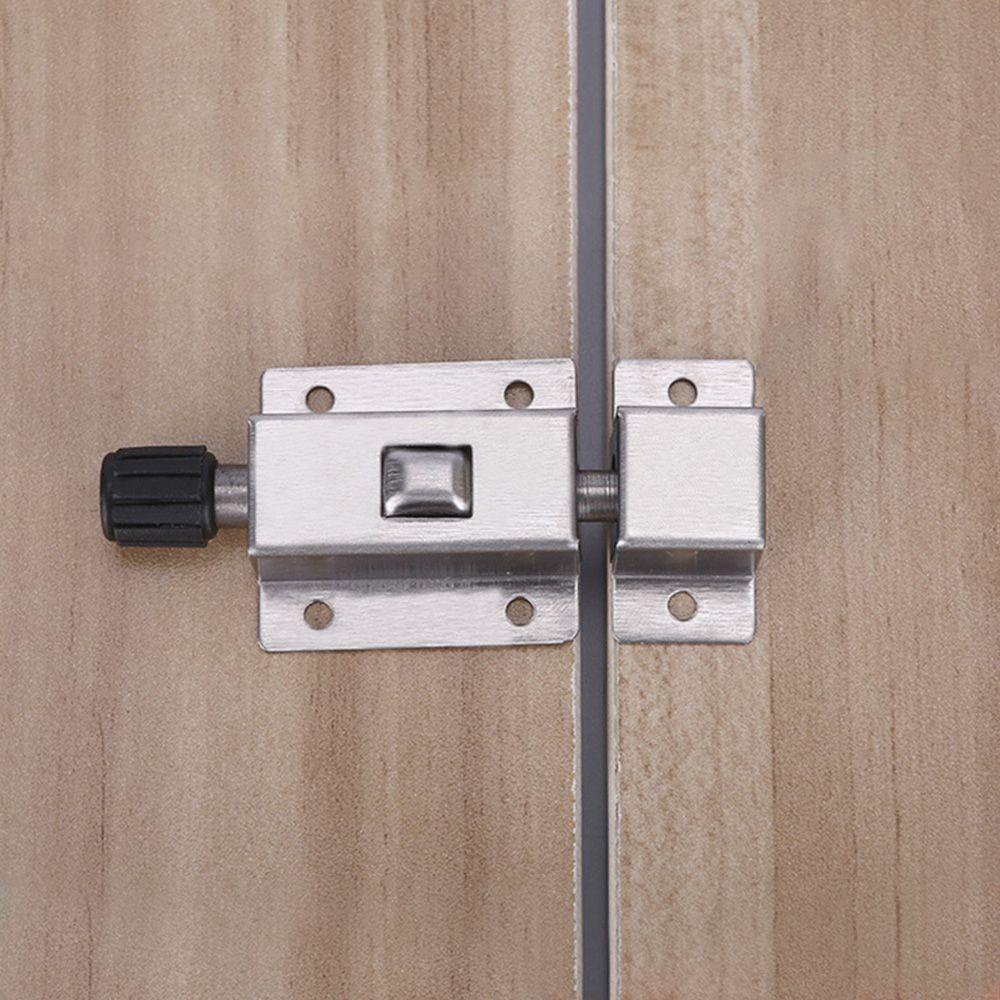 LANSEL Set 2 Chốt Lò Xo Tự Động Bằng Thép Không Gỉ Chống Trộm
