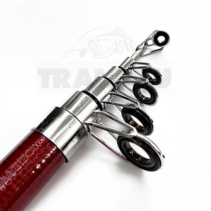 BỘ CẦN RÚT 3m6 và MÁY YF200 + 6 phụ kiện đi kèm + lăng xê + nhái giả (*Kim Thủy)