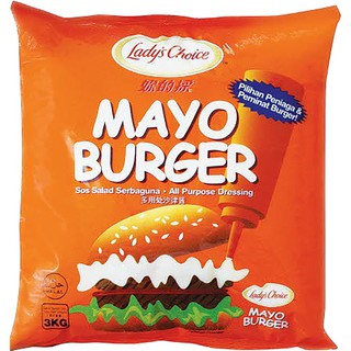 Xốt mayonnaise Ladys Choice 3kg