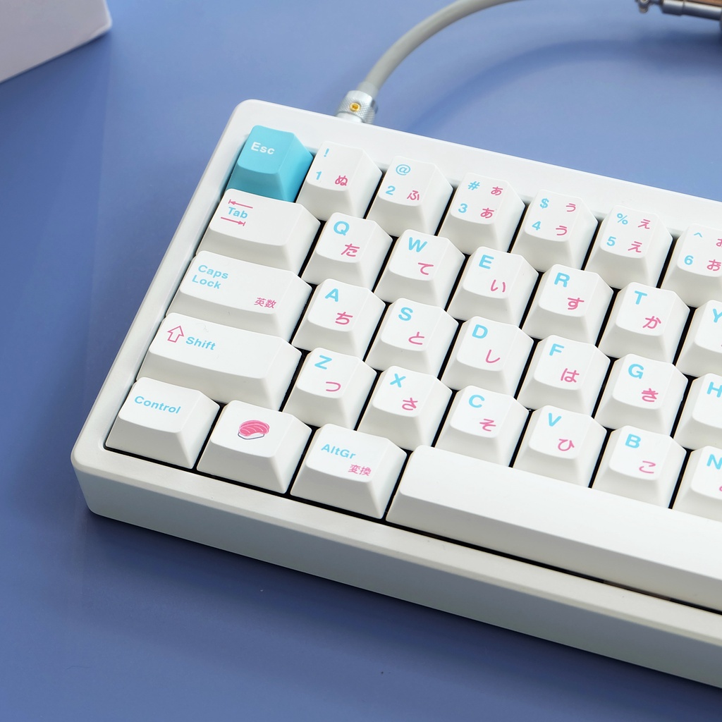 Keycap PBT Cherry Profile 135 Key Dye Thăng hoa Bố cục ANSI Keycap cho bàn phím cơ Công tắc Gateron Kailh Cherry MX