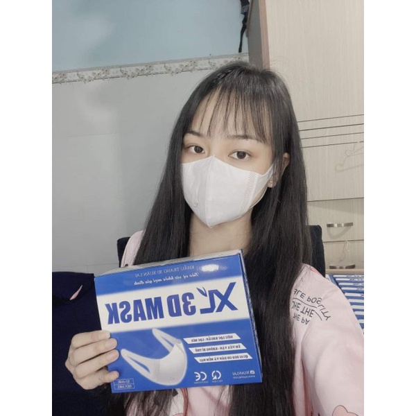 [Giá Sỉ] Hộp khẩu trang 3D mask Xuân Lai chuẩn mẫu mới nhất 50 cái