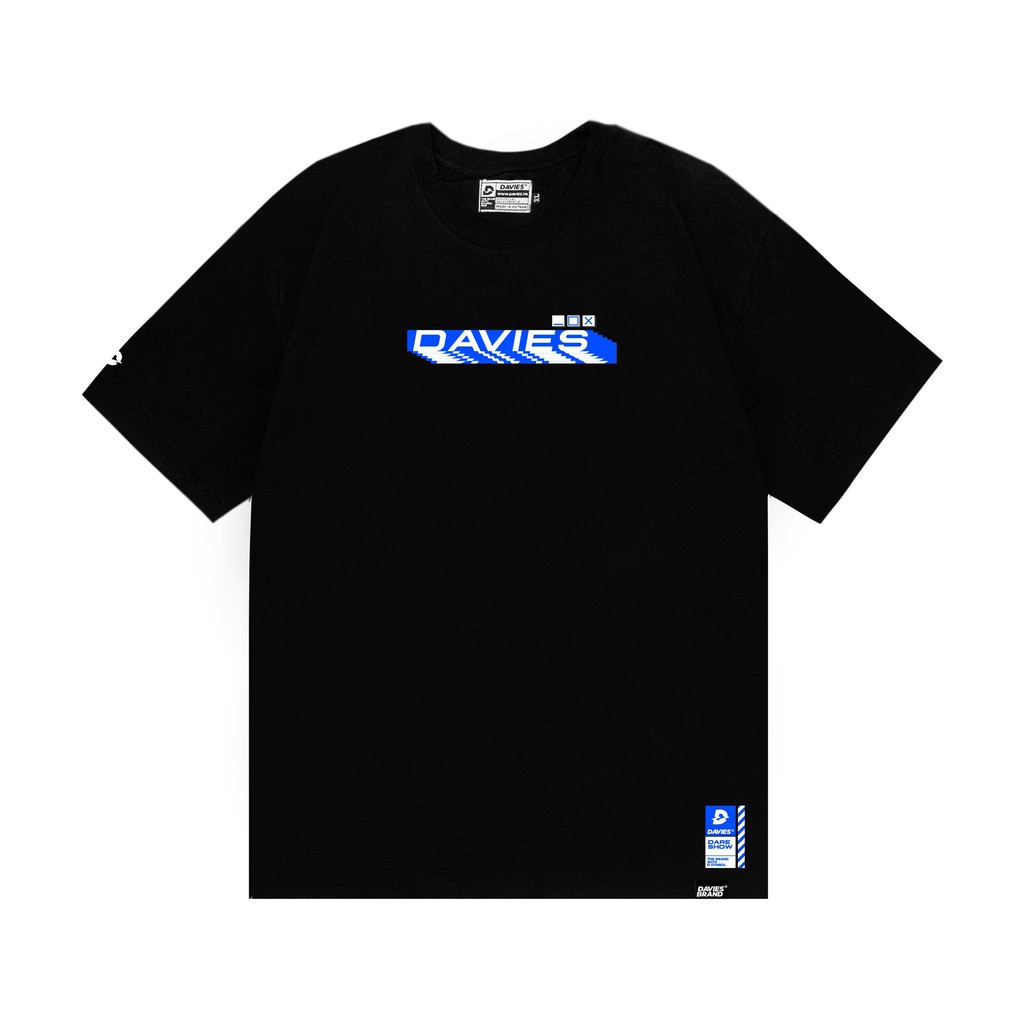 Áo thun nam nữ form rộng tay lỡ Davies - Blue Dare show merchandise Tee.