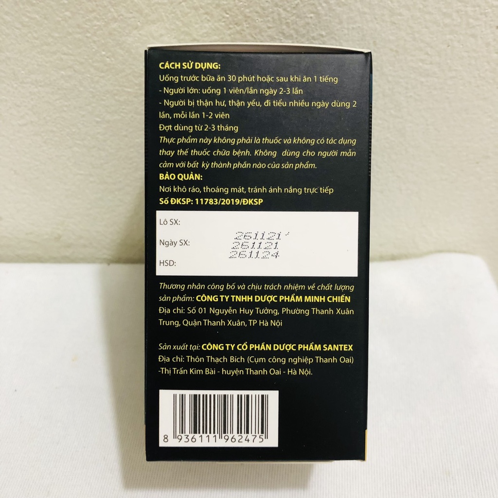 Mãnh lực Cordycep Plus tăng cường sinh lý nam, bổ thận tráng dương - 30 viên