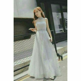 Váy dạ hội cổ yếm (ảnh thật shop tự chụp)