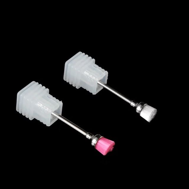 Đầu phủi bụi móng bám trên các loại đầu mài dạng trụ bằng lắp máy mài móng cực thích giúp vệ sinh sạch