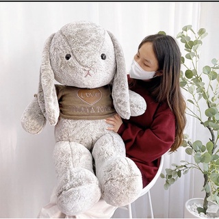 GẤU BÔNG THỎ MẶC ÁO LEN TAI DÀI (60cm -100cm)