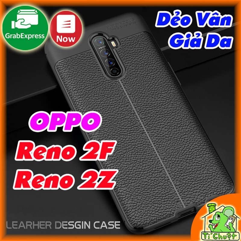 [Ảnh Thật] Ốp Lưng OPPO Reno 2F/ 2Z Dẻo Vân Giả Da Loại Thường