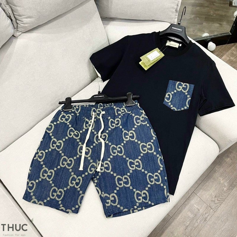 Bộ thể thao nam gucci hè 2022 cao cấp,Bộ hè nam gucci cao cấp 2022