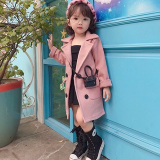 Áo dạ bé gái size 1-7 15-30kg