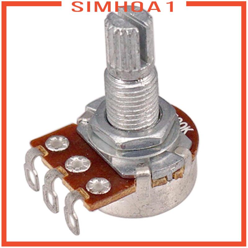 Nồi Chiết Áp dia 17mm dia 17mm Chuyên Dụng Cho Đàn Guitar A500k B500K